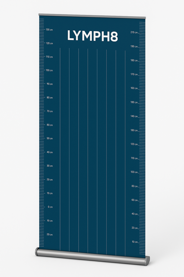 LYMPH8 BEFORE/AFTER BACKDROP